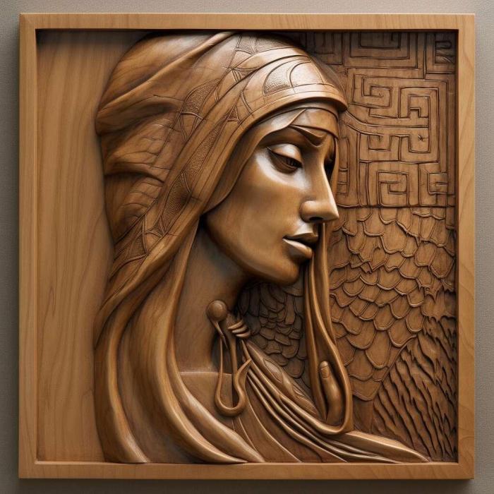 نموذج ثلاثي الأبعاد لآلة CNC 3D Art 